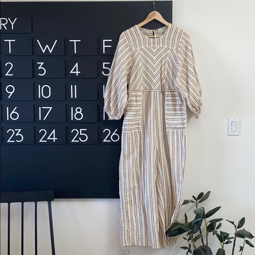 🤍 FREE PEOPLE 🤎  Kenny One-Piece Jumpsuit Sz S